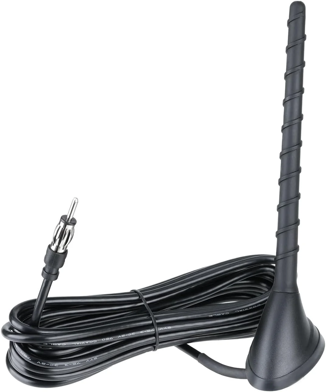 آنتن رادیو خودرو یونیورسال سوپربات، نصب روی سقف، جایگزین آنتن استریو FM AM برای خودرو، کامیون، شاسی بلند، قایق دریایی، گیرنده استریو رادیو