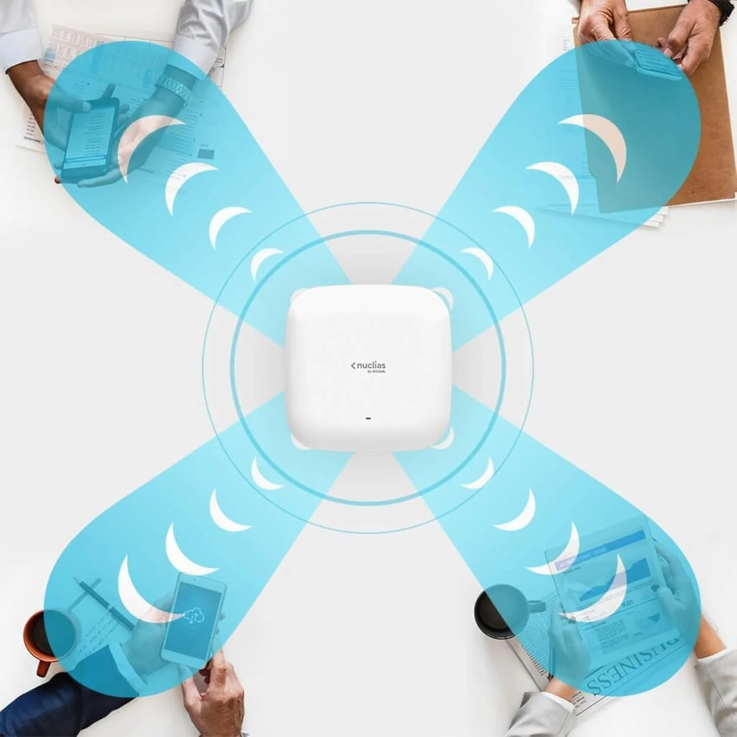 اکسس پوینت بی سیم AC1300 با قابلیت مدیریت ابری و MU-Mimo مدل DBA-1210P از D-Link