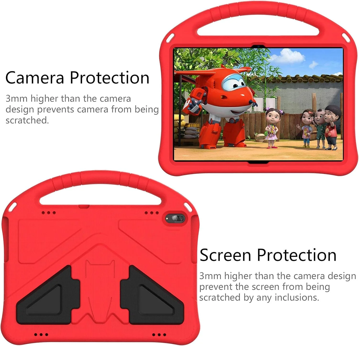 کاور تبلت SYOSI برای لنوو تب M10 HD TB-X505F TB-X505L مناسب کودکان، بادوام، سبک وزن، EVA ضد ضربه، دارای دسته محافظ و پایه، کاور محافظ تمام پوششی ضد افتادن تبلت لنوو تب M10 10.1 اینچ، قرمز کاور تبلت SYOSI برای لنوو تب M10 HD TB-X505F TB-X505L مناسب کودکان، بادوام، سبک وزن، EVA ضد ضربه، دارای دسته محافظ و پایه، کاور محافظ تمام پوششی ضد افتادن تبلت لنوو تب M10 10.1 اینچ، قرمز