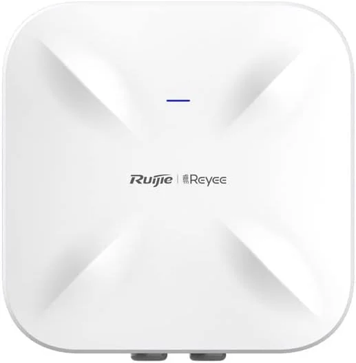 اکسس پوینت بیرونی Ruijie Reyee RG-RAP6260(G) AX1800 Wi-Fi 6. اکسس پوینت دوال رادیو دوال باند 1775M. آنتن داخلی با 3 سال خدمات پشتیبانی