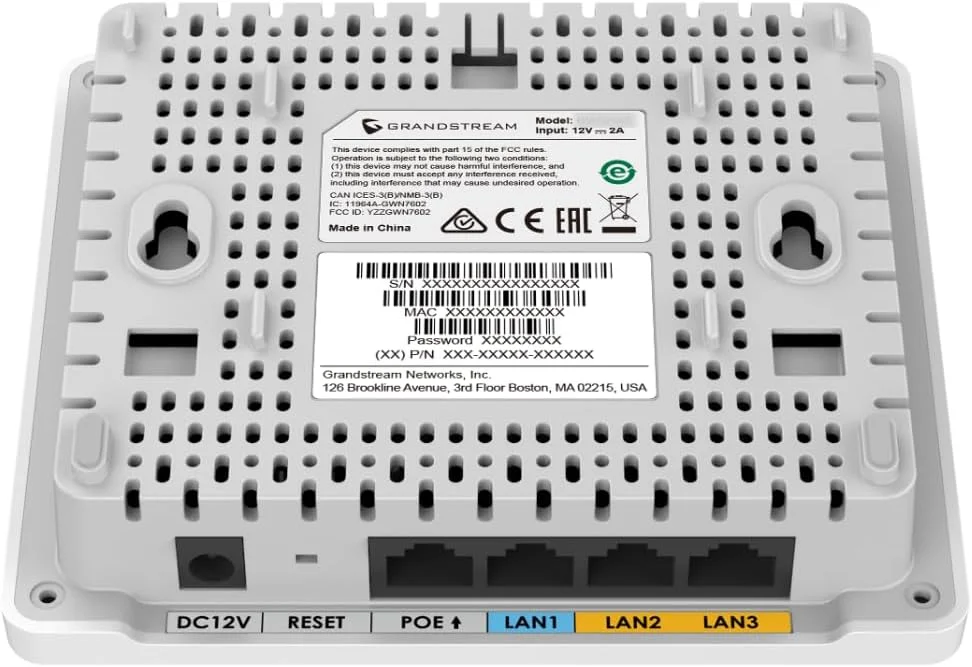 اکسس پوینت وایرلس رنداستریم GWN7603 802.11ac Wave-2 اکسس پوینت وایرلس رنداستریم GWN7603 802.11ac Wave-2