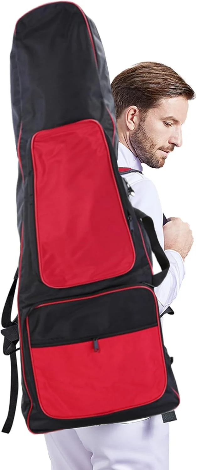 کیف شمشیربازی NiC IS COCNG، کیف شمشیر دو جیبی، پارچه آکسفورد 1680D، ضد آب، تجهیزات شمشیربازی