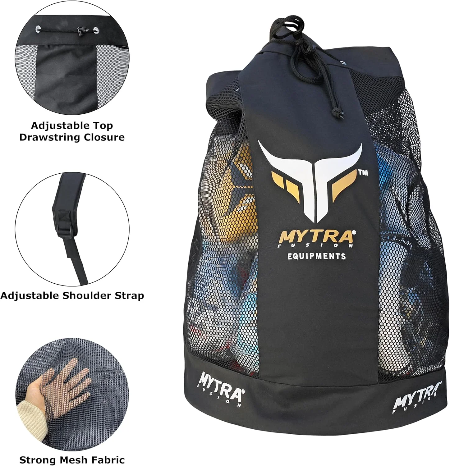 کیف توری ورزشی مای‌ترا فیوژن با بند شانه‌ای تکی