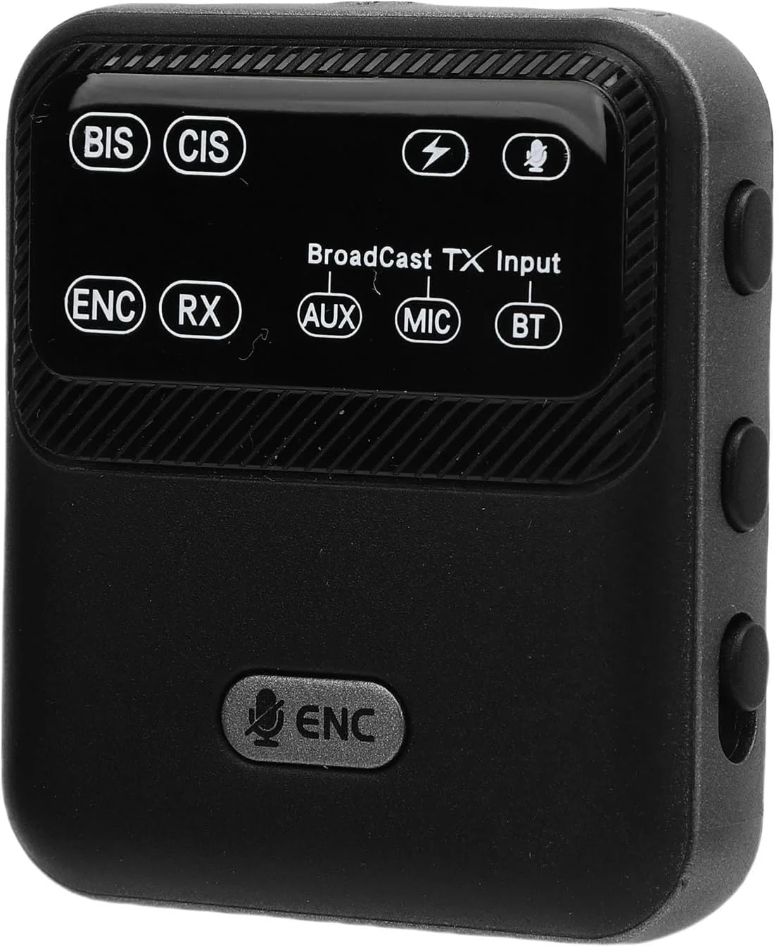 فرستنده گیرنده YUEHISY، آداپتور صوتی بی سیم با نمایشگر LED و کاهش نویز ENC، برای راهنما، معلم، بلندگو، پخش تلفن 100 متر فرستنده گیرنده YUEHISY، آداپتور صوتی بی سیم با نمایشگر LED و کاهش نویز ENC، برای راهنما، معلم، بلندگو، پخش تلفن 100 متر