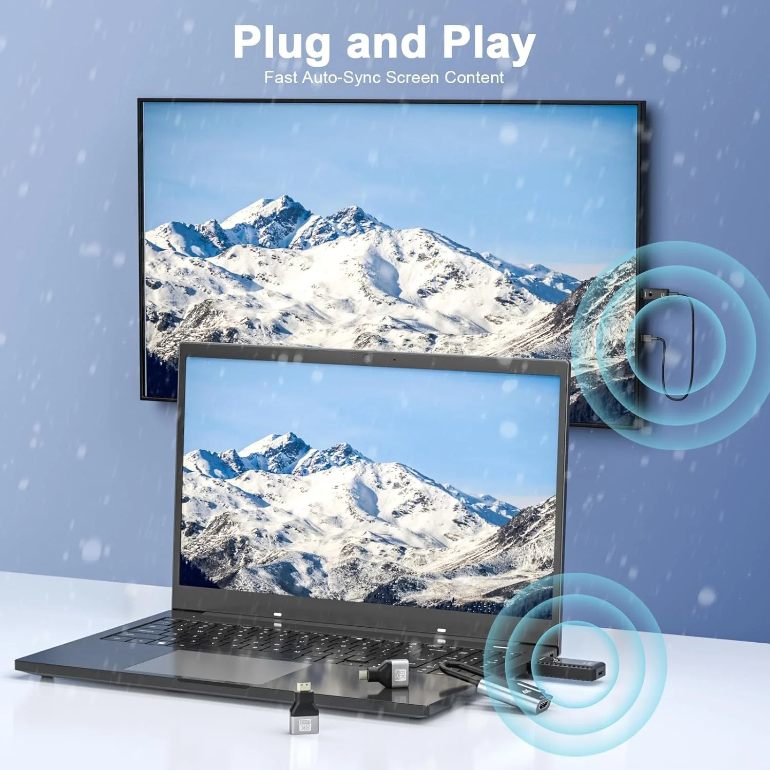 فرستنده و گیرنده HDMI بیسیم، 100 متر، کیت توسعه دهنده HDMI بیسیم، Plug & Play، پشتیبانی از رمزگشایی 4K 2.4/5G برای پخش ویدئو و صدا به مانیتور از لپتاپ/رایانه شخصی/جعبه تلویزیون/پروژکتور فرستنده و گیرنده HDMI بیسیم، 100 متر، کیت توسعه دهنده HDMI بیسیم، Plug & Play، پشتیبانی از رمزگشایی 4K 2.4/5G برای پخش ویدئو و صدا به مانیتور از لپتاپ/رایانه شخصی/جعبه تلویزیون/پروژکتور