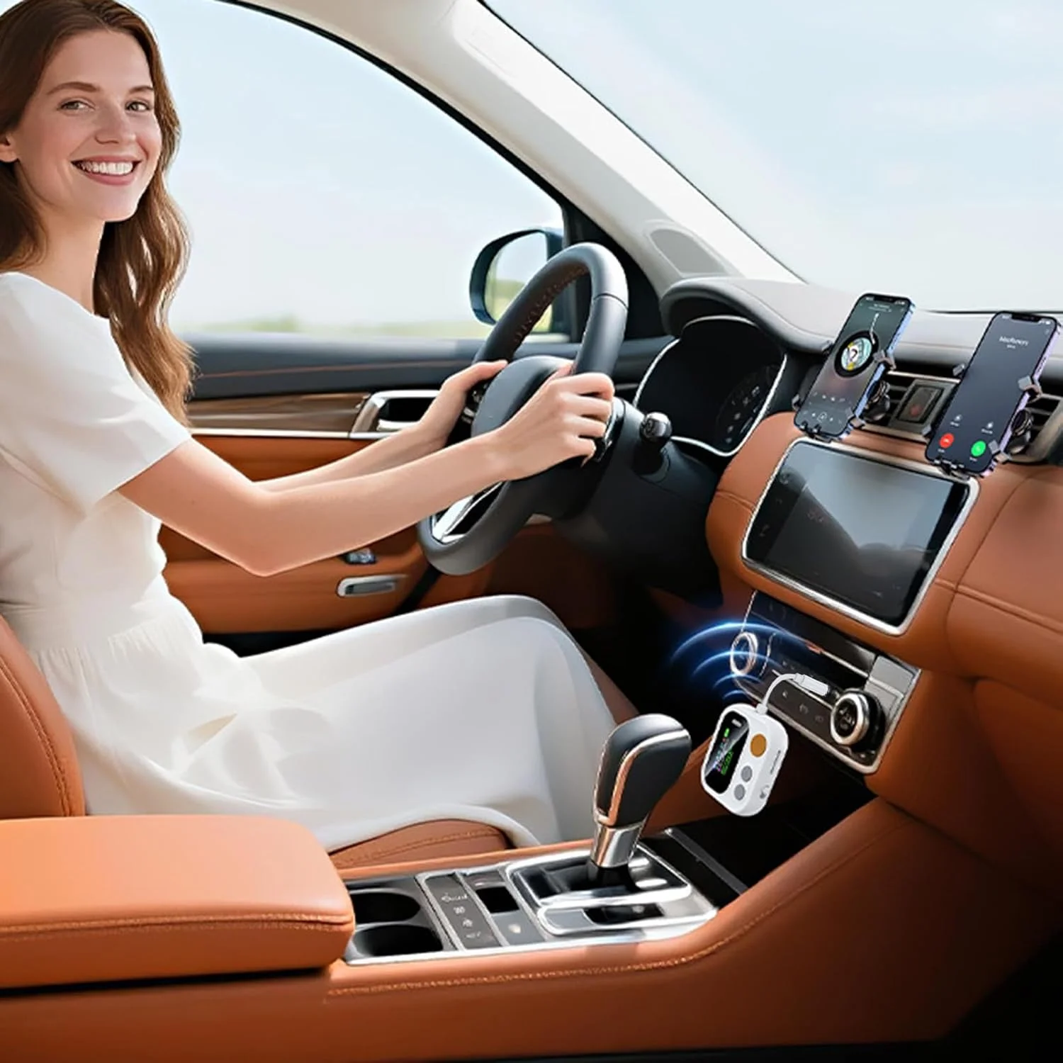 فرستنده گیرنده صوتی بی سیم، آداپتور تلویزیون بی سیم، گیرنده صوتی قابل حمل با صفحه نمایش رنگی برای تلفن های همراه، کامپیوترها، تبلت ها، تلویزیون ها، دوستداران موسیقی، خودروها