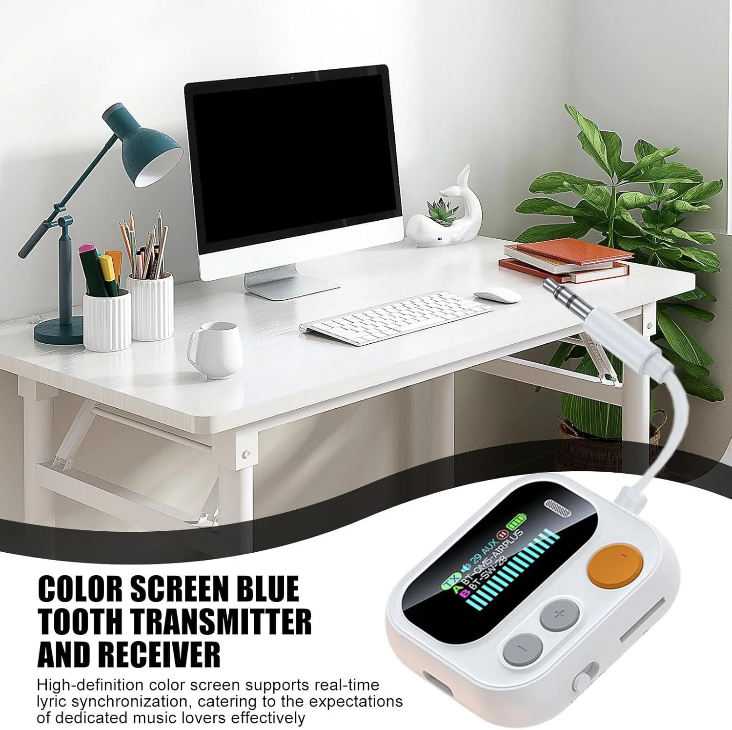 فرستنده و گیرنده بی سیم | فرستنده بی سیم قابل حمل، گیرنده صوتی قابل حمل با صفحه نمایش رنگی برای تلفن های همراه، کامپیوترها، تبلت ها، تلویزیون ها، دوستداران موسیقی، خودروها فرستنده و گیرنده بی سیم | فرستنده بی سیم قابل حمل، گیرنده صوتی قابل حمل با صفحه نمایش رنگی برای تلفن های همراه، کامپیوترها، تبلت ها، تلویزیون ها، دوستداران موسیقی، خودروها