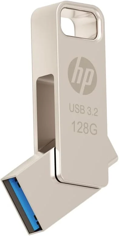 فلش مموری 128 گیگابایتی HP USB 3.2 Type C OTG مدل X206C فلش مموری 128 گیگابایتی HP USB 3.2 Type C OTG مدل X206C