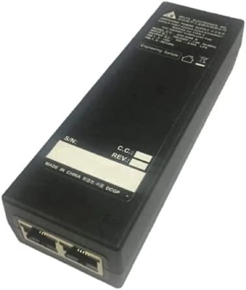 تزریق کننده میان دهانه PoE آرووبا از شرکت Hewlett Packard Enterprise Instant On با استاندارد 802.3af و توان 15 وات برای اکسس پوینت های Instant On AP11, AP12, AP15, AP21, AP22 و AP17 | بدون کابل (R8W31A)