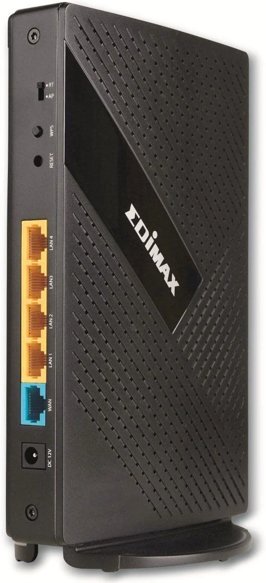 روتر دو بانده وای فای 6 EDIMAX AX3000 - دارای 4 آنتن پرقدرت برای پوشش حداکثری، حالت 2 در 1 (ارتقا به وای فای 11ax)