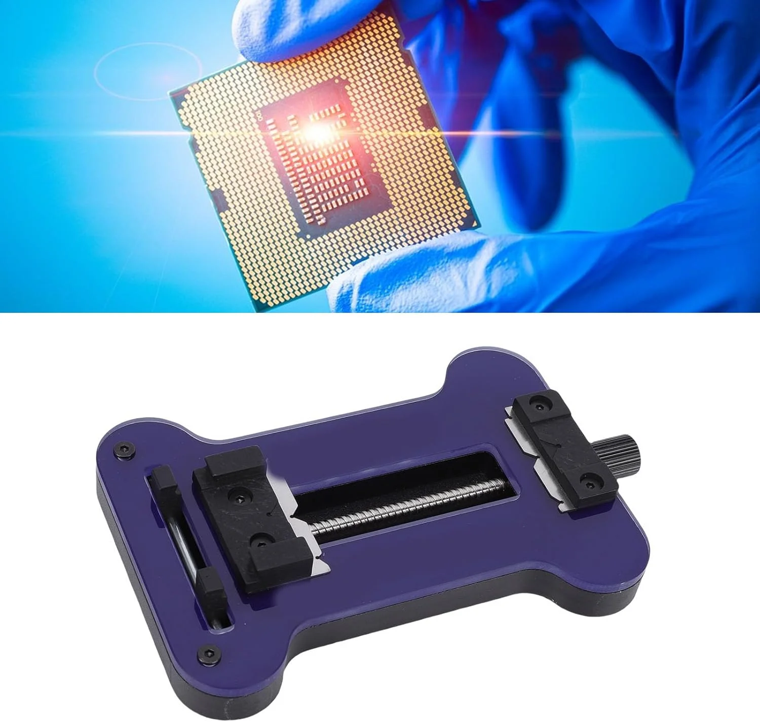 نگهدارنده برد مدار چاپی SIXRUN، طراحی فلزی دقیق با پایه شیشه ای حرارت دیده، برای تعمیرات تلفن همراه و مادربرد با عرض گیره قابل تنظیم