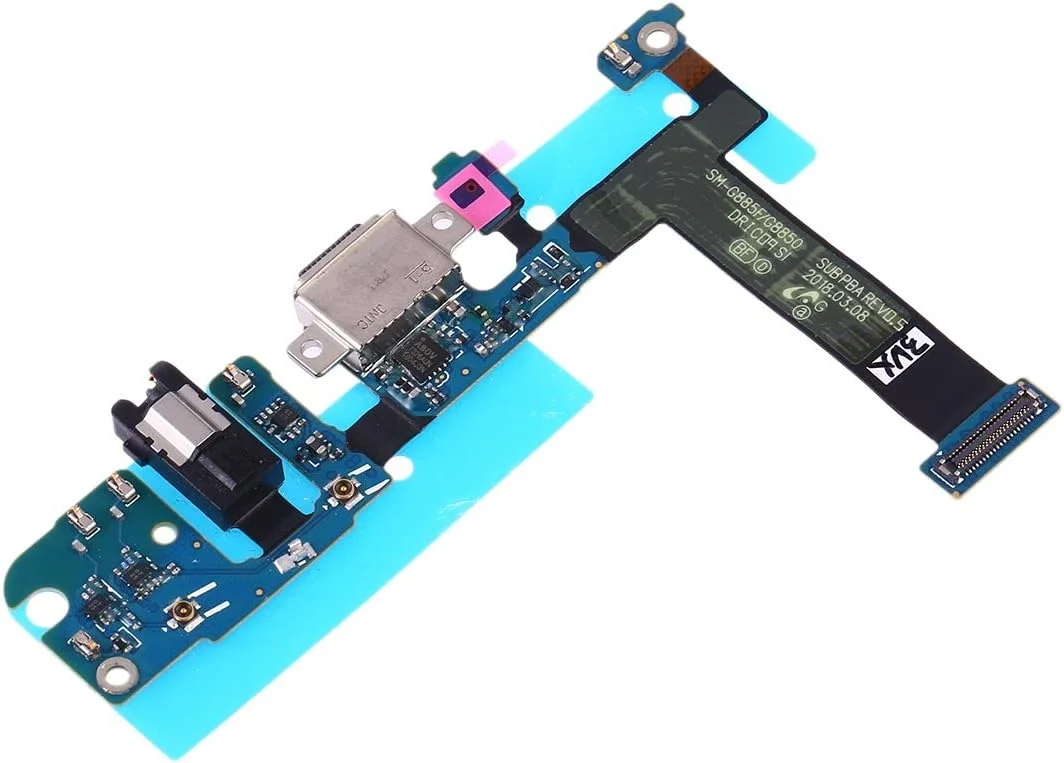 برد پورت شارژ گوشی موبایل مناسب برای گلکسی A8 Star (A9 Star) SM-G8850 به همراه آی سی برد پورت شارژ گوشی موبایل مناسب برای گلکسی A8 Star (A9 Star) SM-G8850 به همراه آی سی