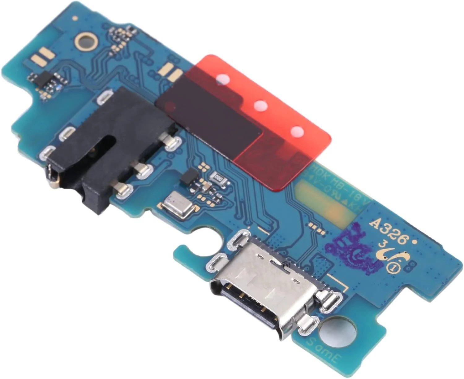 برد پورت شارژ گوشی موبایل جایگزین برای گلکسی A32 5G SM-A326 به همراه آی سی
