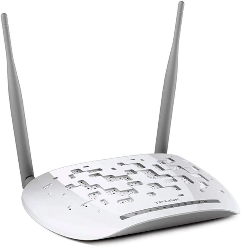 مودم روتر بی‌سیم VDSL/ADSL تی‌پی‌لینک 300 مگابیت بر ثانیه مدل TD-W9970 با پشتیبانی از حالت مودم تنها، دارای 1 پورت USB 2.0 و دوشاخه UK