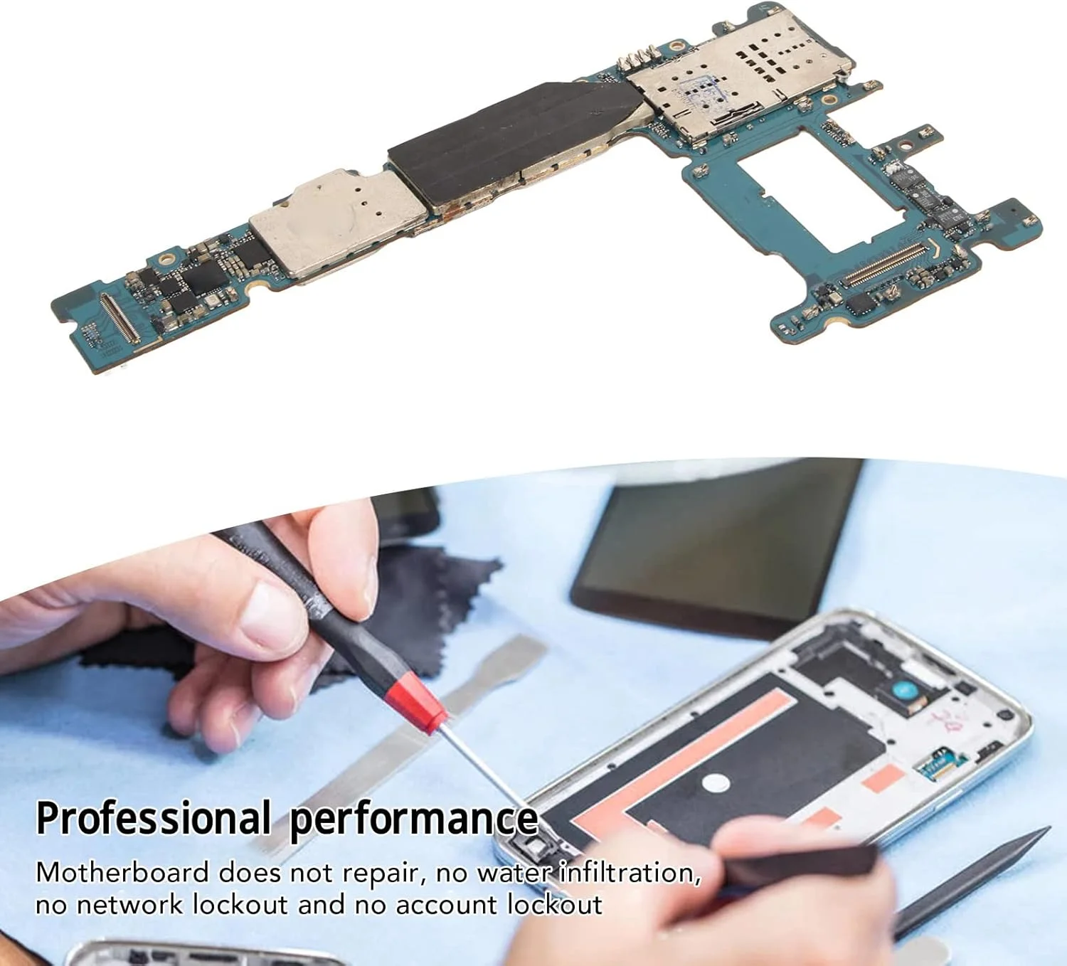 برد اصلی منطقی جمع و جور و آنلاک شده عمومی برای SAMSUNG - مادربرد حرفه ای تلفن برای کاربران با دانش فنی (نسخه اتحادیه اروپا)