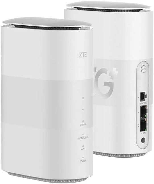 مودم روتر 5G داخلی ZTE MC888 با سرعت 2.8 گیگابیت بر ثانیه، دارای 2 پورت WAN/LAN GE RJ45 و 1 پورت RJ11 برای صدا مودم روتر 5G داخلی ZTE MC888 با سرعت 2.8 گیگابیت بر ثانیه، دارای 2 پورت WAN/LAN GE RJ45 و 1 پورت RJ11 برای صدا