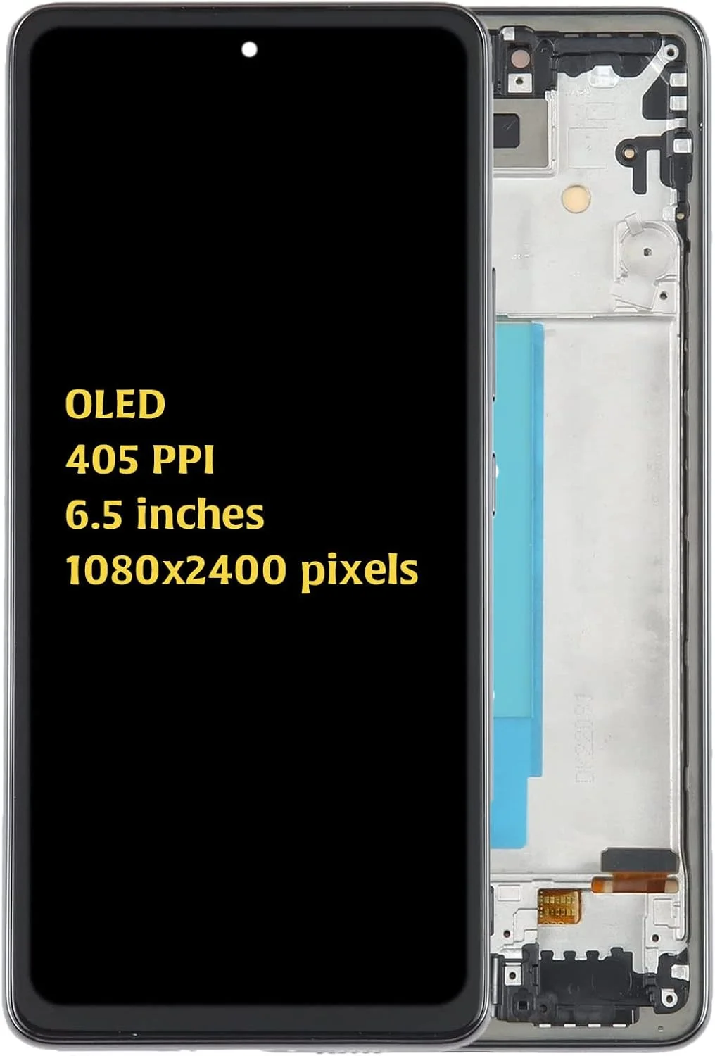 صفحه نمایش جایگزین A-MIND برای سامسونگ A53 5G A536 (OLED با قاب) مدل های A536B A536U A5360 A536E A536V، صفحه لمسی LCD به همراه ابزار تعمیر