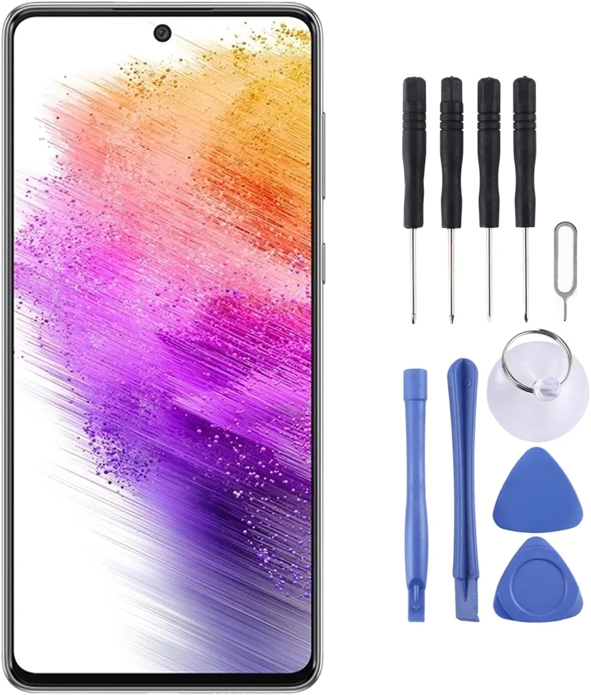 مجموعه کامل صفحه نمایش LCD و دیجیتایزر برای گلکسی A73 5G SM-A736B