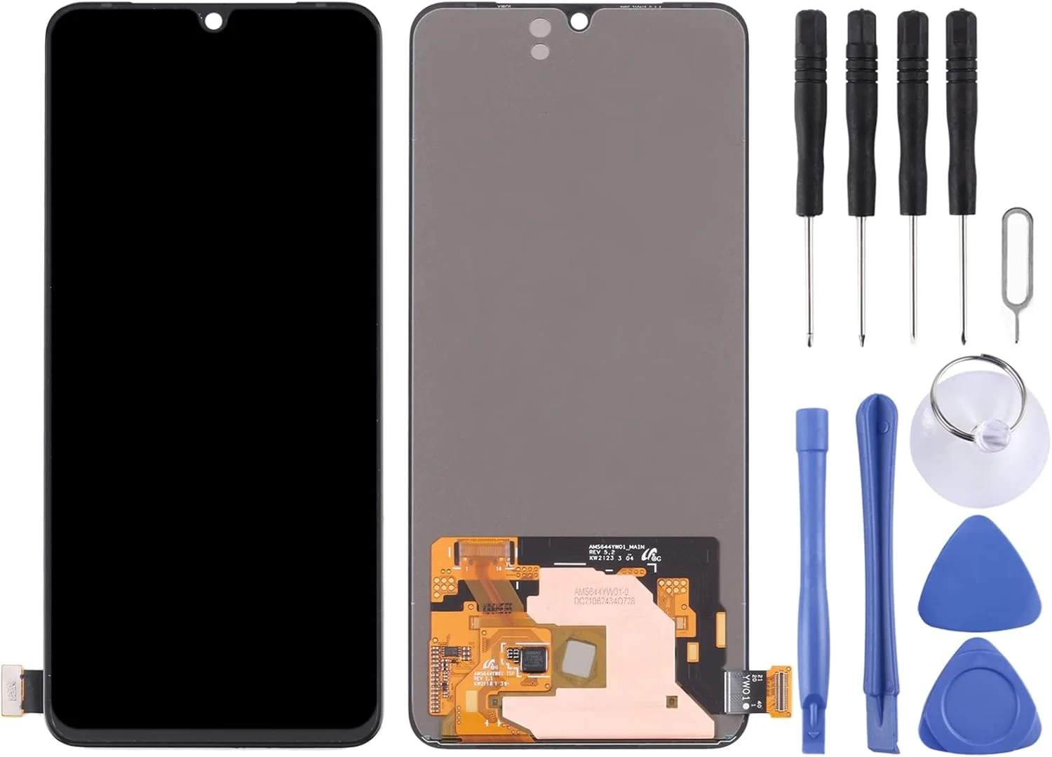 صفحه نمایش LCD آمولد برای ویوو V21 5G مدل V2050 به همراه تاچ و فریم کامل