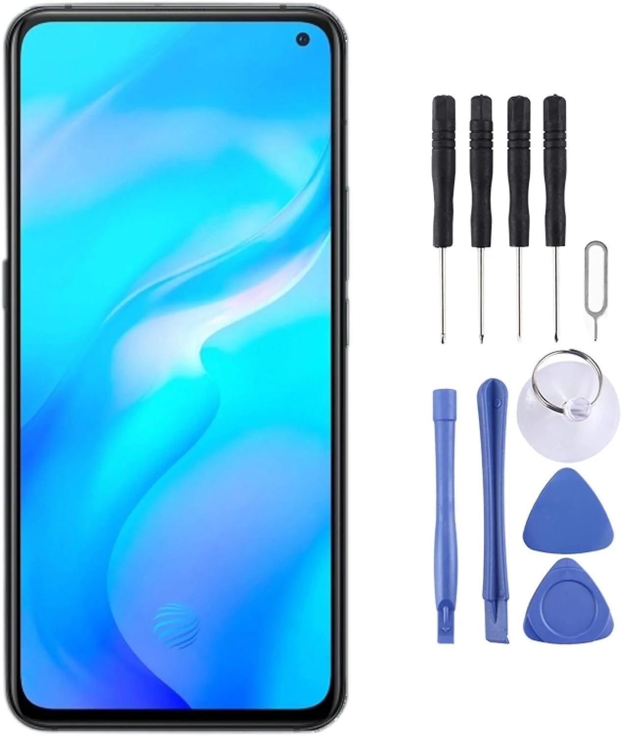 صفحه نمایش ال سی دی و دیجیتایزر کامل برای ویوو X30 / X30 Pro