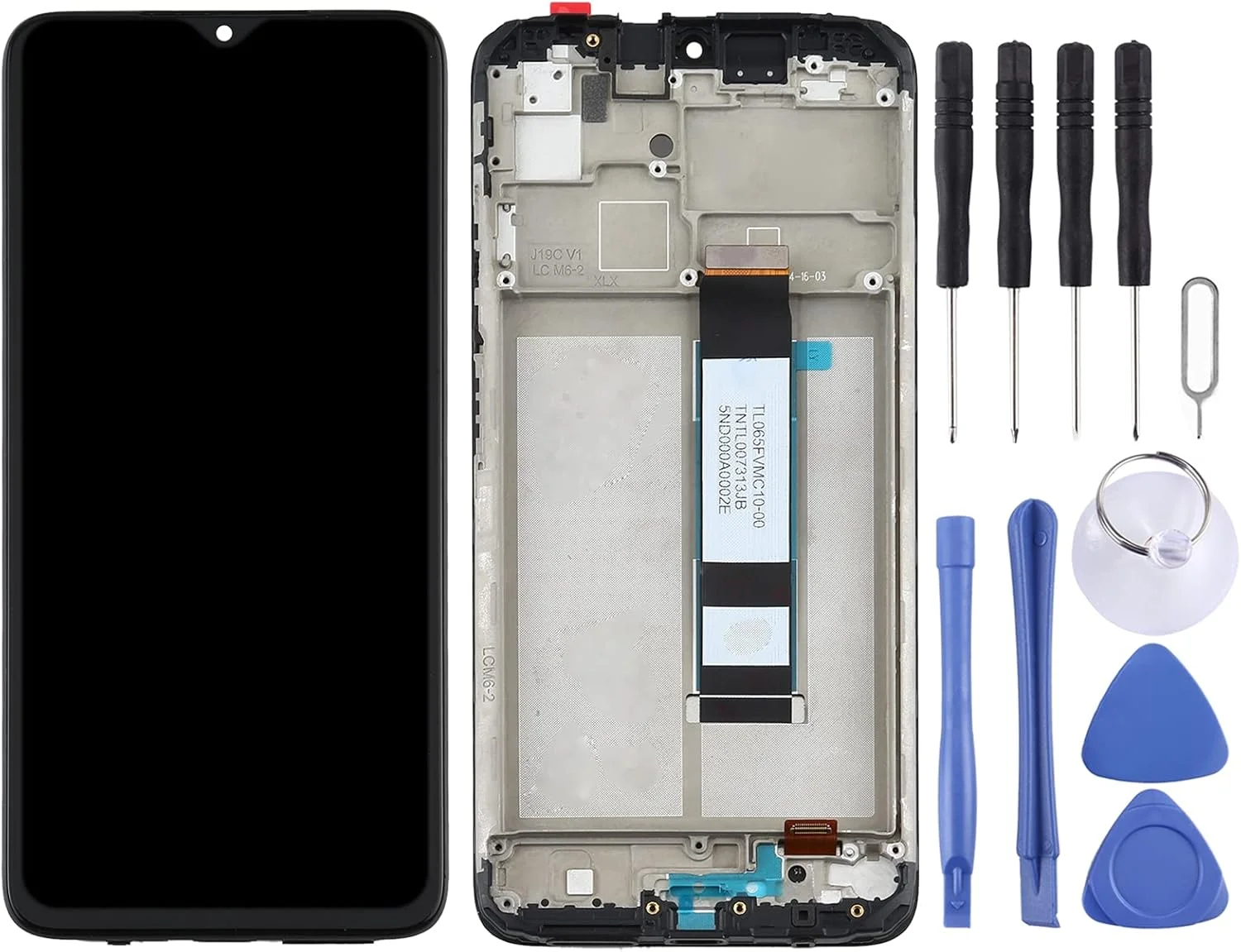 صفحه نمایش LCD برای گوشی شیائومی Redmi Note 9 4G / Poco M3 / Redmi 9T / Redmi 9 Power به همراه تاچ و فریم