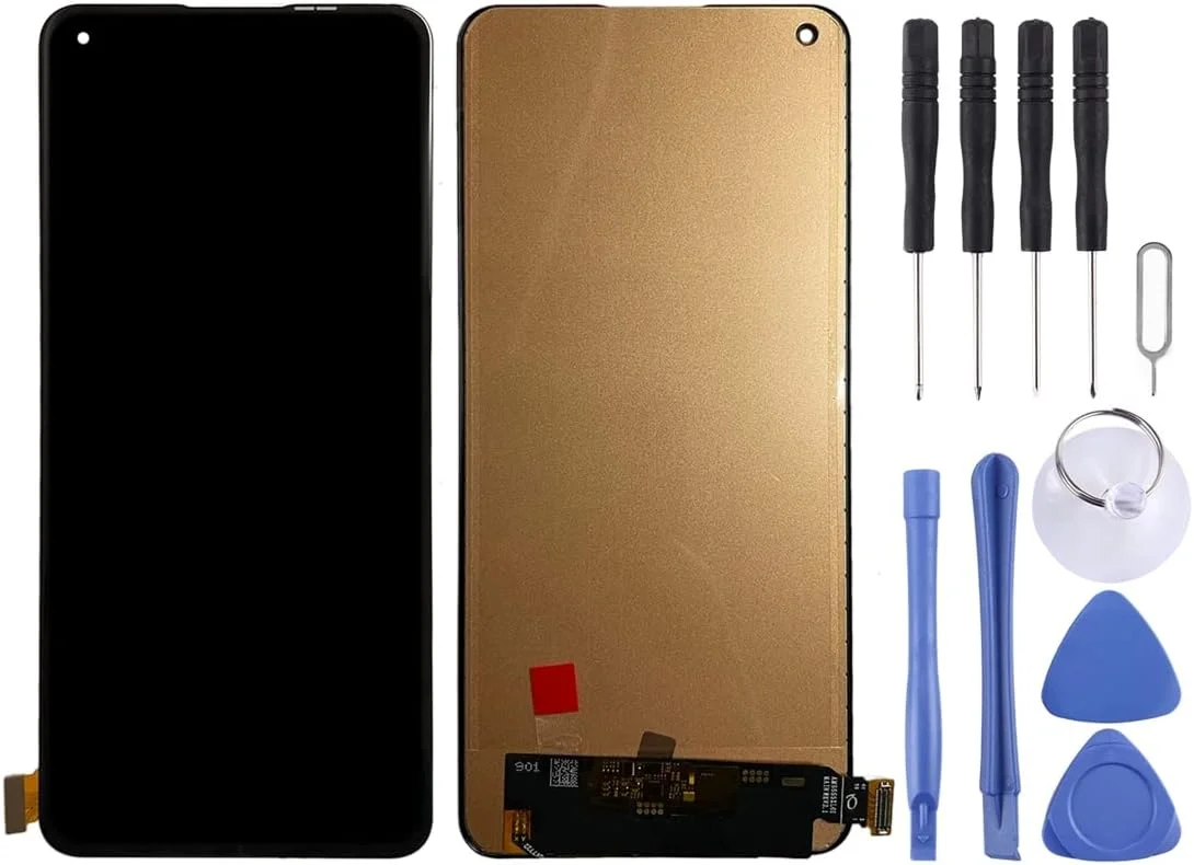 صفحه نمایش TFT LCD برای OnePlus 8T به همراه تاچ دیجیتایزر اسمبل شده کامل، عدم پشتیبانی از شناسایی اثر انگشت
