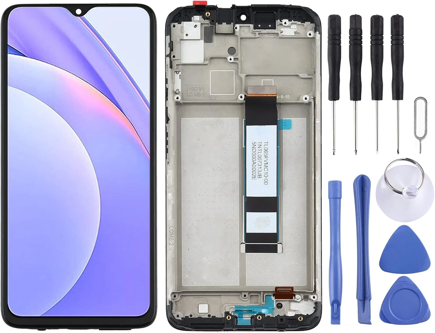 صفحه نمایش LCD برای گوشی شیائومی Redmi Note 9 4G / Poco M3 / Redmi 9T / Redmi 9 Power به همراه تاچ و فریم
