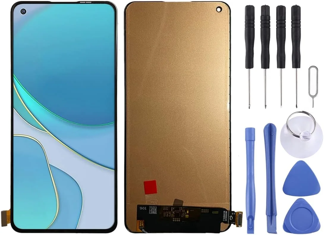 صفحه نمایش TFT LCD برای OnePlus 8T به همراه تاچ دیجیتایزر اسمبل شده کامل، عدم پشتیبانی از شناسایی اثر انگشت