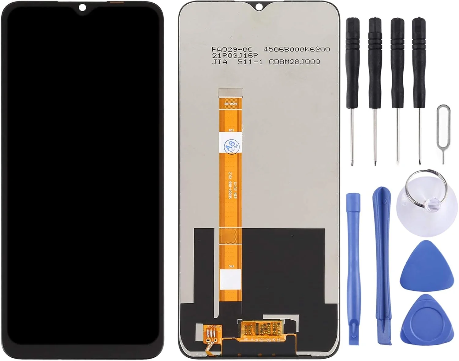 صفحه نمایش ال سی دی TFT برای گوشی OPPO A15 / A15s / A16K CPH2185 CPH2179 به همراه تاچ و فریم