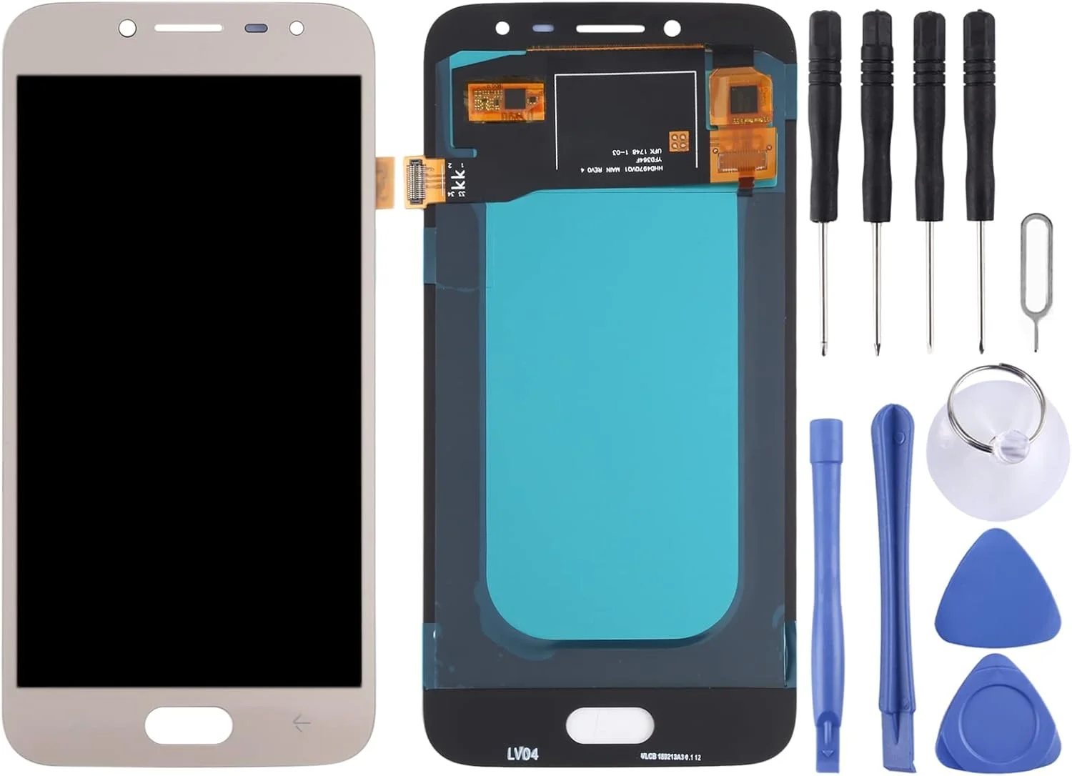 مجموعه کامل صفحه نمایش LCD و دیجیتایزر OLED برای گلکسی J2 Pro 2018 SM-J250