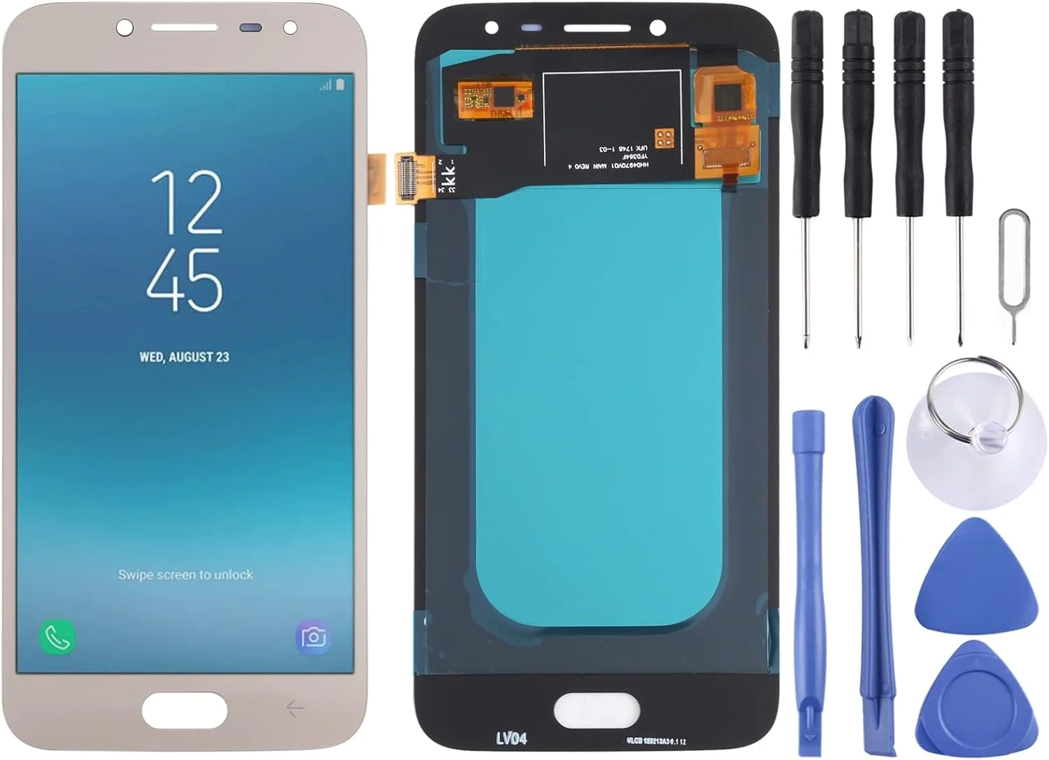 مجموعه کامل صفحه نمایش LCD و دیجیتایزر OLED برای گلکسی J2 Pro 2018 SM-J250