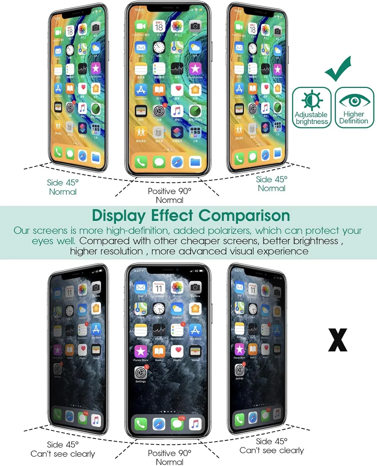 صفحه نمایش ال سی دی SRJTEK به همراه تاچ اسکرین و شیشه دیجیتایزر (5.2 اینچ)