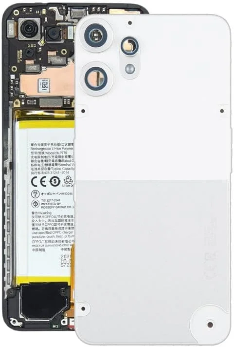 قطعه جایگزین درب پشتی گوشی موبایل ناتینگ CMF Phone 2 Pro به همراه پوشش لنز دوربین