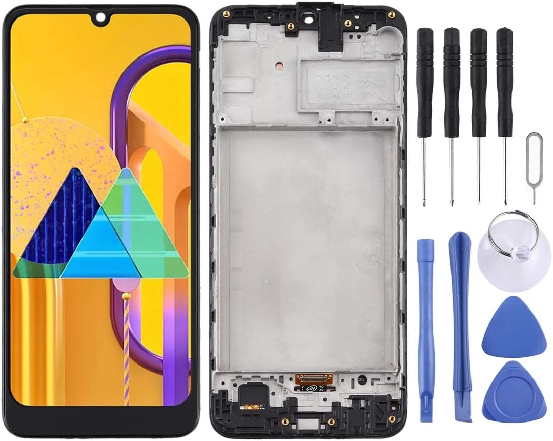 صفحه نمایش ال سی دی TFT به همراه تاچ و فریم برای گوشی گلکسی M30s (مشکی)