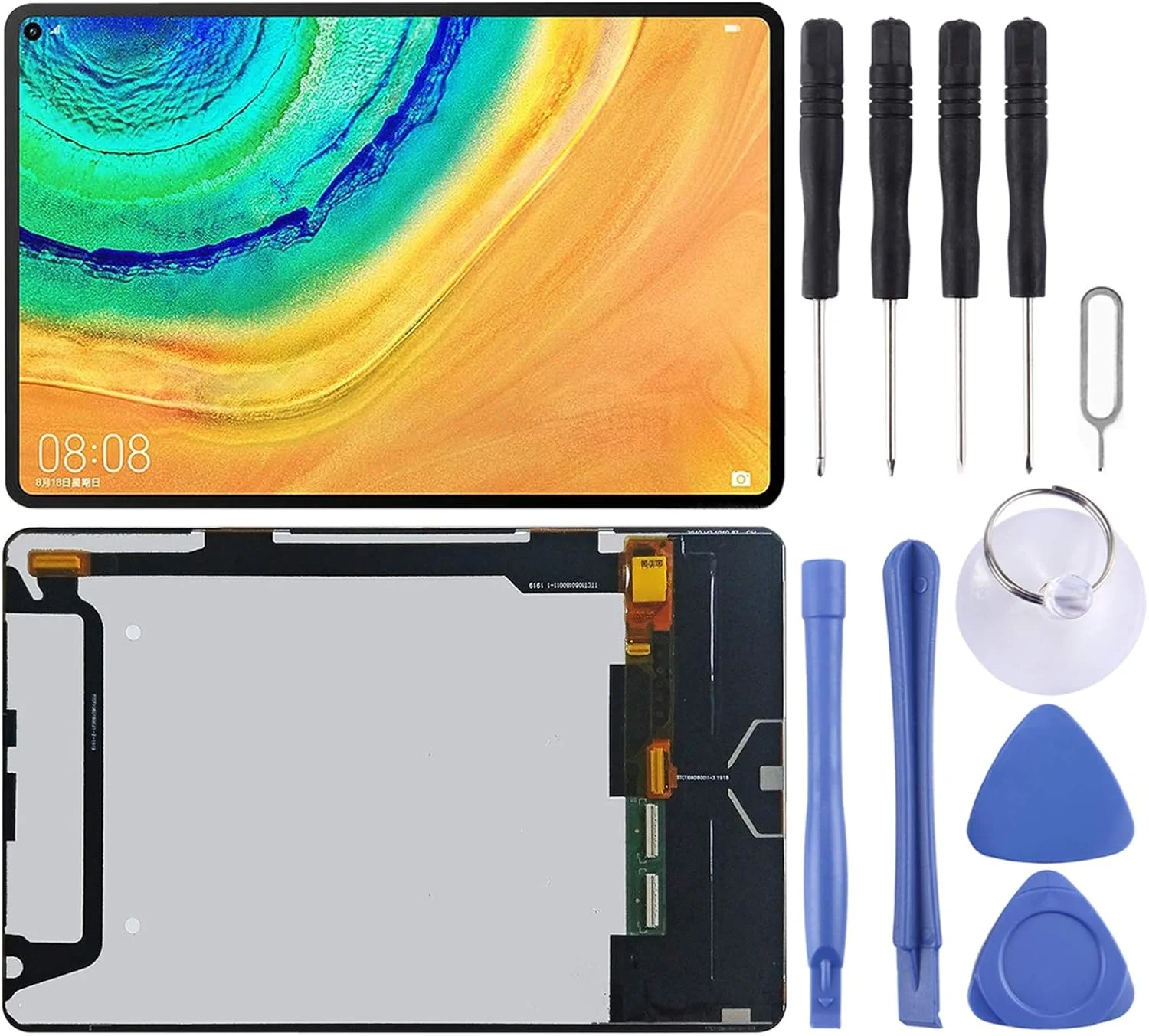 صفحه نمایش ال سی دی جایگزین CHENYAN OEM برای Huawei MatePad Pro 5G MRX-AL09, MRX-AL19, MRX-W09, MRX-W19 به همراه تاچ اسکرین (مشکی)