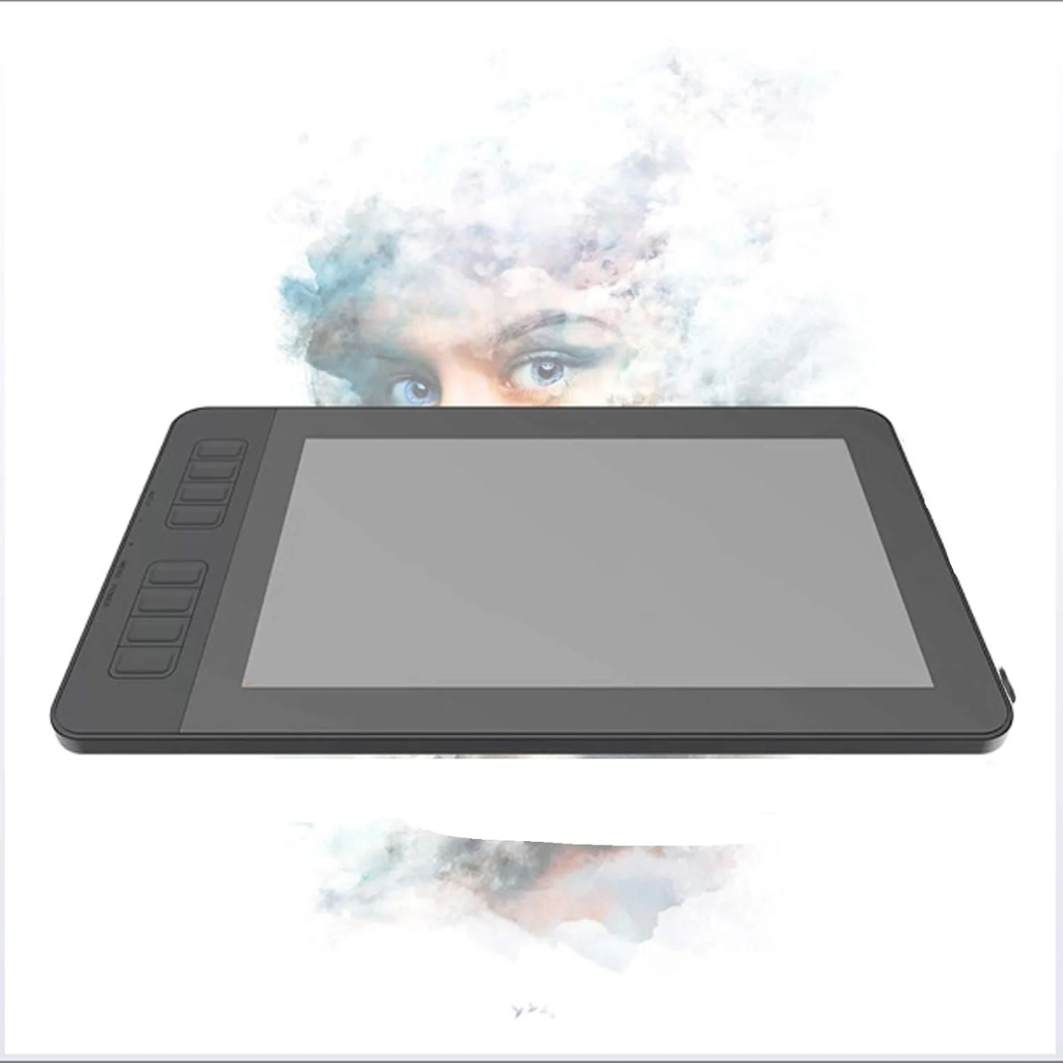 مانیتور تبلت طراحی دیجیتال گرافیک HD با 8 کلید میانبر و قلم بدون نیاز به باتری