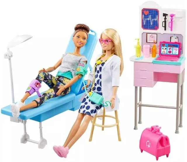 عروسک باربی (مجموعه بازی عروسک دکتر پزشکی لوکس)