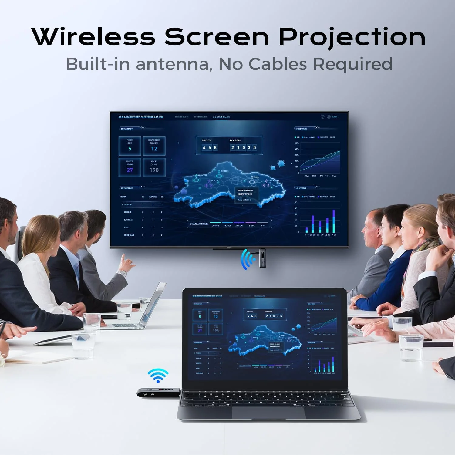 فرستنده و گیرنده HDMI بیسیم YVQ، رمزگشایی 4K، اتصال و پخش 2.4G/5G، بدون نیاز به برنامه/بلوتوث، بدنه فلزی، برای پخش ویدئو و صدا فرستنده و گیرنده HDMI بیسیم YVQ، رمزگشایی 4K، اتصال و پخش 2.4G/5G، بدون نیاز به برنامه/بلوتوث، بدنه فلزی، برای پخش ویدئو و صدا