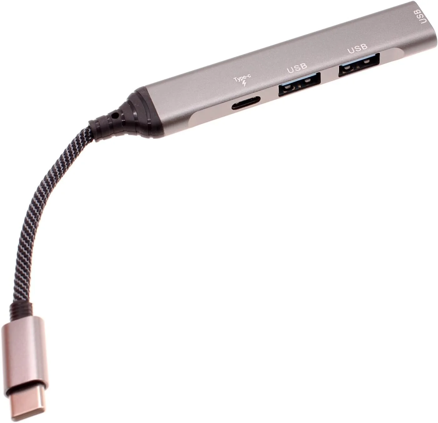 آداپتور هاب 4 در 1 PD USB-C سازگار با Samsung Galaxy Tab A7/Lite/A8/A9/A9 Plus, Tab S7/S8/S9/10/Ultra/Plus/FE - درگاه شارژر Type-C اسپلیتر USB