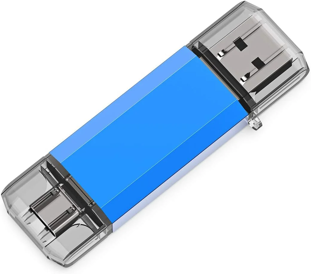 فلش مموری USB C مدل VICFUN، فلش مموری 32 گیگابایتی USB 3.0 و USB C OTG 2 در 1، فلش مموری 32 گیگابایتی برای تلفن های هوشمند، کامپیوتر و دستگاه های USB-C