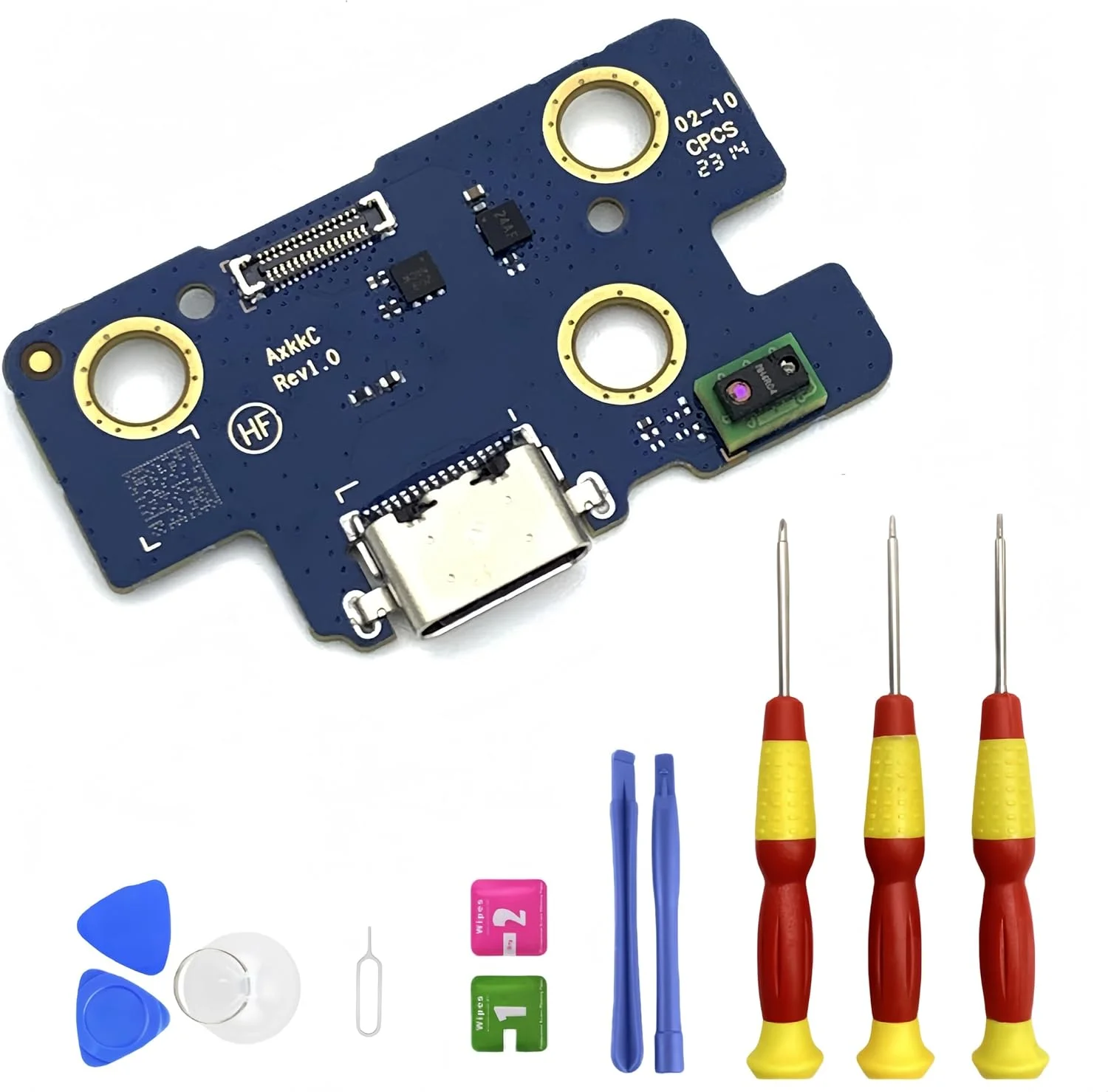 کابل فلت پورت شارژ USB تبلت HYYHFIX Tab A8 10.5 X200 جایگزین برای Samsung Galaxy X205 کانکتور پورت شارژ Type-C USB به همراه ابزار تعمیر مدل SM-X200 SM-X205 کابل فلت پورت شارژ USB تبلت HYYHFIX Tab A8 10.5 X200 جایگزین برای Samsung Galaxy X205 کانکتور پورت شارژ Type-C USB به همراه ابزار تعمیر مدل SM-X200 SM-X205