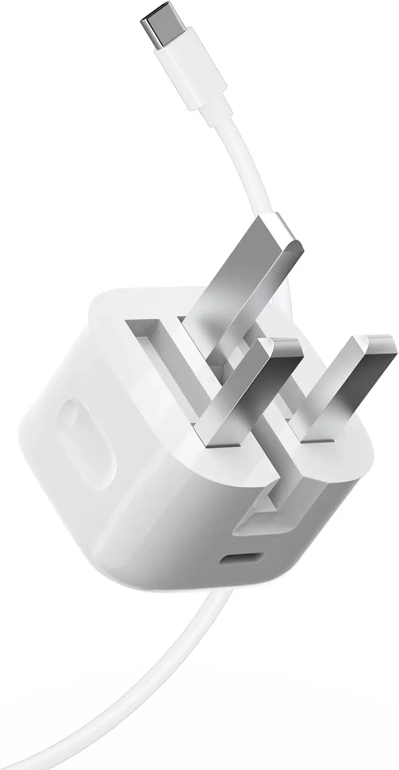 هاب شارژ سریع 20 واتی USB-C سه پین RJ – شارژ سریع PD، جمع و جور و قابل حمل، ایمن برای تلفن های هوشمند، تبلت ها و سایر دستگاه ها