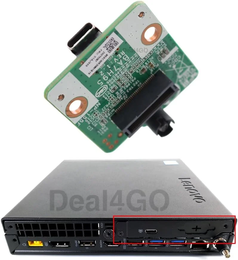 برد پورت USB Type-C مدل 01AJ939 01AJ950 جایگزین برای کامپیوترهای رومیزی Lenovo ThinkCentre M720Q M920Q M920x M75Q P330 Tiny 5
