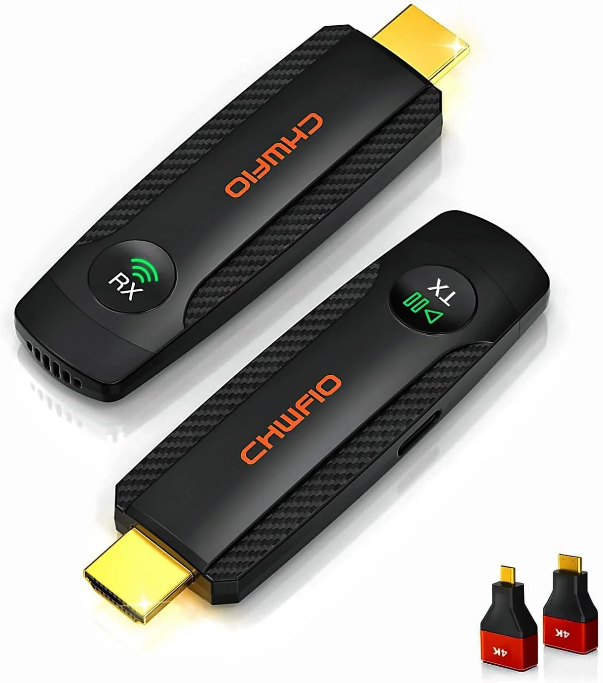 فرستنده و گیرنده HDMI بیسیم، خروجی 4K، رمزگشایی انتقال 1080P تا 30 متر، کیت توسعه دهنده 2.4G/5G Plug&Play برای پخش ویدیو/صدا به مانیتور از لپ تاپ/کامپیوتر/تلویزیون/پروژکتور/PS4 فرستنده و گیرنده HDMI بیسیم، خروجی 4K، رمزگشایی انتقال 1080P تا 30 متر، کیت توسعه دهنده 2.4G/5G Plug&Play برای پخش ویدیو/صدا به مانیتور از لپ تاپ/کامپیوتر/تلویزیون/پروژکتور/PS4