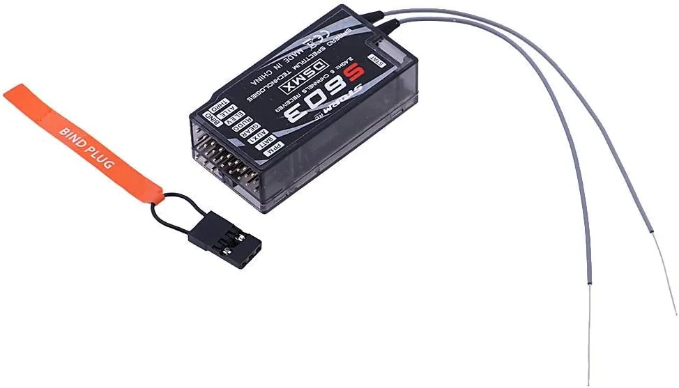گیرنده YJXPP مدل S603 DSMX,DSM2، گیرنده سازگار با طیف 7 کانال 2.4 گیگاهرتز گیرنده YJXPP مدل S603 DSMX,DSM2، گیرنده سازگار با طیف 7 کانال 2.4 گیگاهرتز