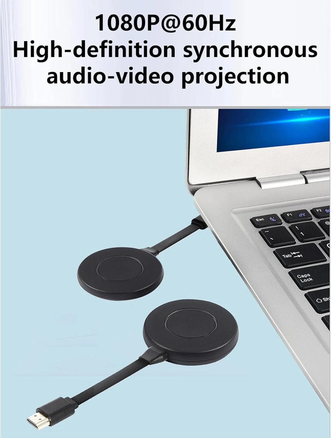 فرستنده و گیرنده HDMI بی سیم، 4K 1080P 60Hz 5G، بدون نیاز به WiFi، مناسب برای کامپیوتر، لپ تاپ، دوربین، جعبه تلویزیون، پروژکتور، کنسول بازی، تلفن همراه فرستنده و گیرنده HDMI بی سیم، 4K 1080P 60Hz 5G، بدون نیاز به WiFi، مناسب برای کامپیوتر، لپ تاپ، دوربین، جعبه تلویزیون، پروژکتور، کنسول بازی، تلفن همراه