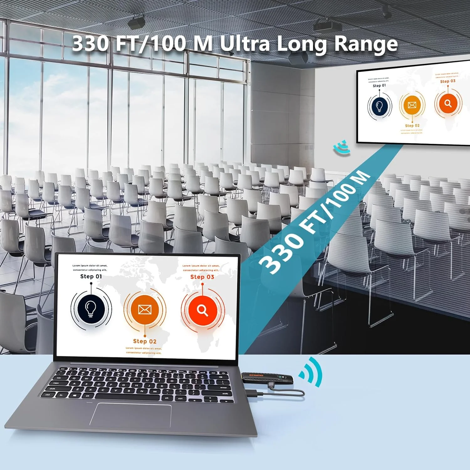 فرستنده و گیرنده HDMI بیسیم، خروجی 4K، رمزگشایی انتقال 1080P تا 30 متر، کیت توسعه دهنده 2.4G/5G Plug&Play برای پخش ویدیو/صدا به مانیتور از لپ تاپ/کامپیوتر/تلویزیون/پروژکتور/PS4 فرستنده و گیرنده HDMI بیسیم، خروجی 4K، رمزگشایی انتقال 1080P تا 30 متر، کیت توسعه دهنده 2.4G/5G Plug&Play برای پخش ویدیو/صدا به مانیتور از لپ تاپ/کامپیوتر/تلویزیون/پروژکتور/PS4