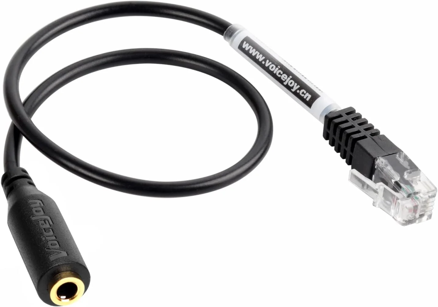 کابل آداپتور هدست VoiceJoy، تبدیل هدست گوشی هوشمند 3.5 میلی متری به آداپتور تلفن RJ9/RJ10 فقط برای تلفن های سری Cisco 7940 7970 7960 00 8900