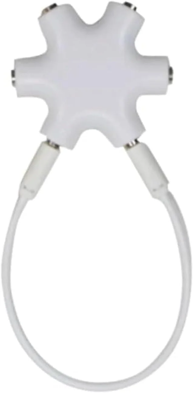 اسپلیتر صدا 6 راهه SOLDOUT با کانکتور 3.5 میلی متری برای موبایل، لپ تاپ و کامپیوتر