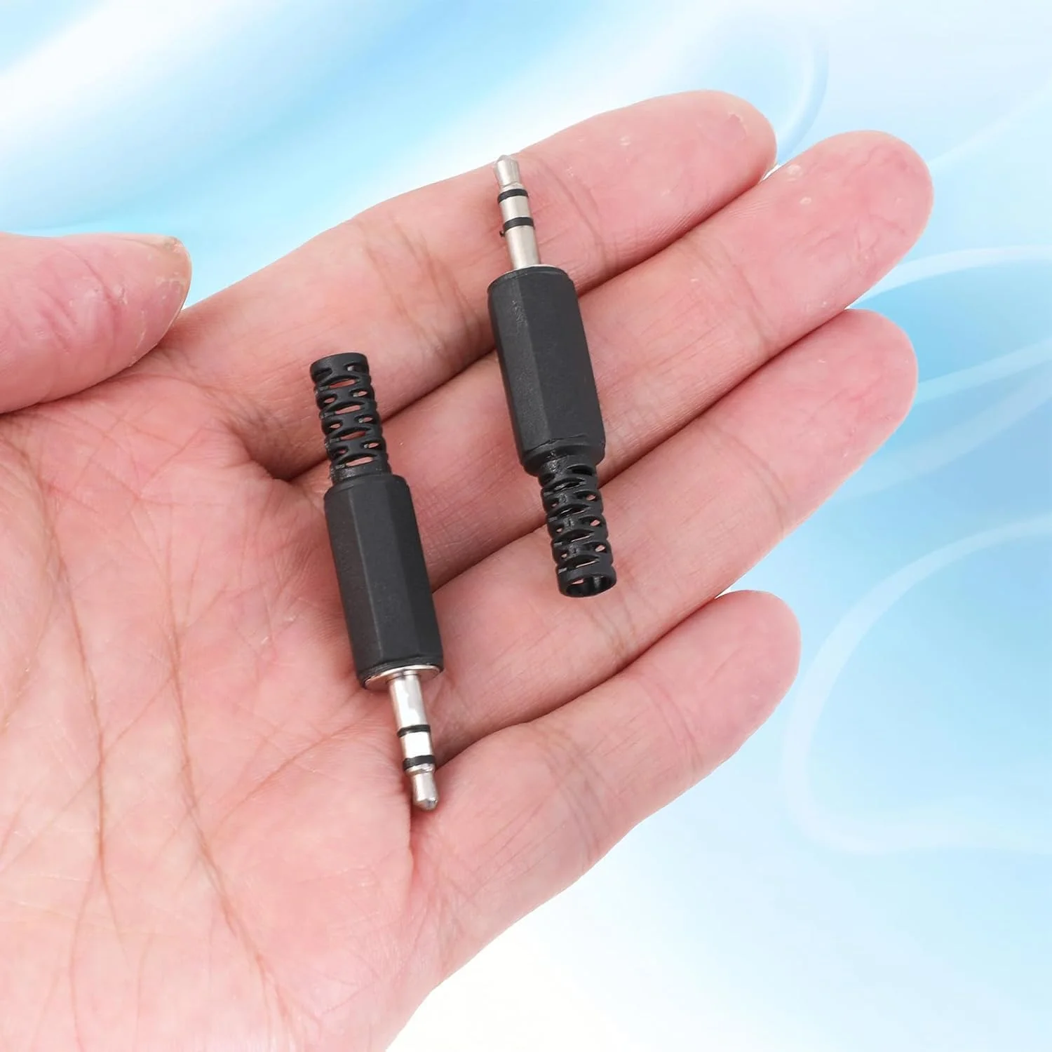 مجموعه 10 عددی فیش جایگزین 3.5 میلی متری TRS مونو نری، آداپتور جک هدفون 1/8 اینچی، فیش های استریو 3 پل نری، کانکتور کابل DIY نوع لحیم کاری برای تعمیر کابل صدا (بسته 10 عددی) مجموعه 10 عددی فیش جایگزین 3.5 میلی متری TRS مونو نری، آداپتور جک هدفون 1/8 اینچی، فیش های استریو 3 پل نری، کانکتور کابل DIY نوع لحیم کاری برای تعمیر کابل صدا (بسته 10 عددی)